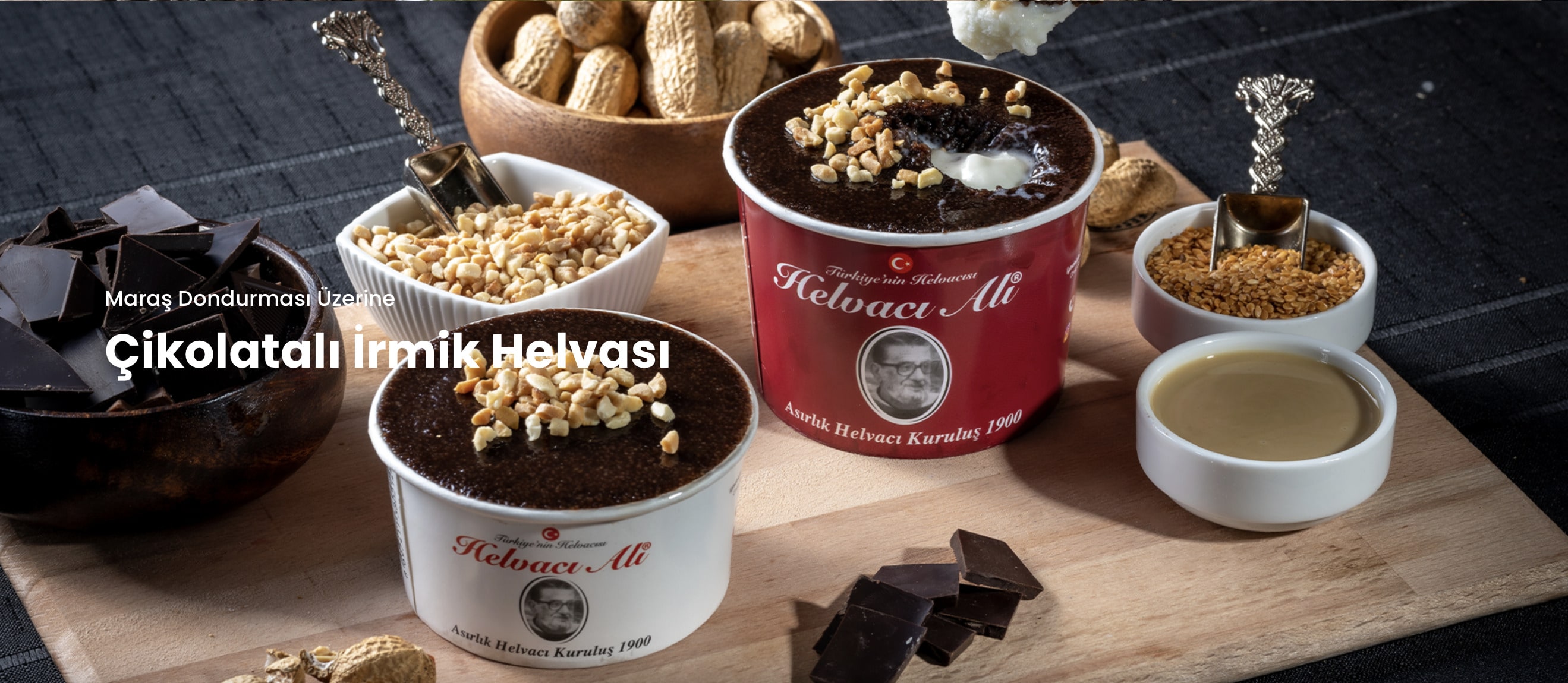 Kırıkhan Çikolatalı İrmik Helvası - Kırıkhan Helvacı Ali